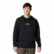 Herren-Sweatshirt Columbia Columbia Trek™ Hoodie schwarz/grau Black, Puff Box Gem Logo