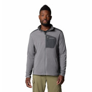 Herren-Sweatshirt Columbia Klamath Range™ Full Zip grau City Grey, Shark