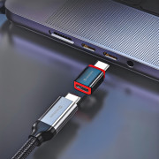 Adapter Swissten Dataguard With Data Blocking USB-C (Male) / USB-C (Female)