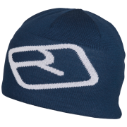 Mütze Ortovox Pro Beanie blau/weiß Deep Ocean