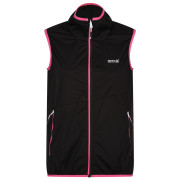 Damenweste Regatta Wmn Lankin B/W II schwarz/rosa Black(Flamingo Pink)