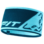 Stirnband Dynafit Leopard Logo Headband hellblau Silvretta/