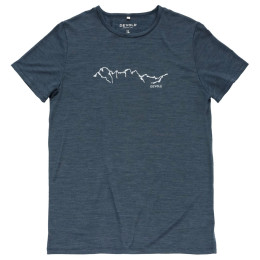 Herren-T-Shirt Devold Active "Skyline" Tee Man dunkelblau NIGHT