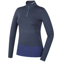 Damen-Funktionsshirt Husky Active Winter zip dl.rukáv blau Blue