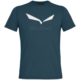 Herren-T-Shirt Salewa Solidlogo Dri-Rel M S/S Tee