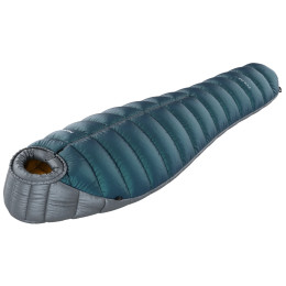 Daunenschlafsack Hannah Polar 700 185 cm grau/blau Legion Blue/Ebony