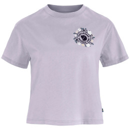 Damen-T-Shirt Fjällräven Fjällblomster Logo T-shirt W