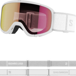 Skibrille Salomon Lumi weiß White