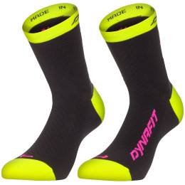 Socken Dynafit Trail Mid Sk gelb black out ULTRA YELLOW/5A30