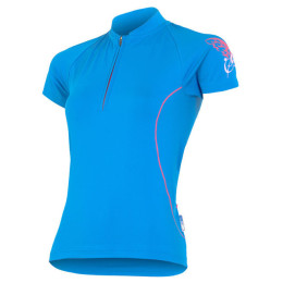 Damen-Radtrikot Sensor Entry blau