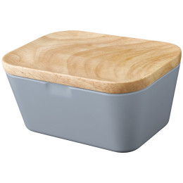 Lebensmittelbox Brunner Máslenka Butter dish grau Deep sea