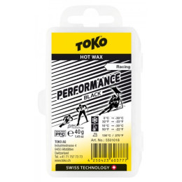 Wachs TOKO Performance schwarz 40g TripleX