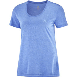 Damen-T-Shirt Salomon Agile Ss Tee W blau Marina