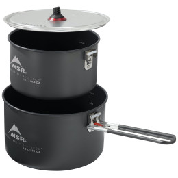 Geschirrset MSR Ceramic 2-Pot Set schwarz