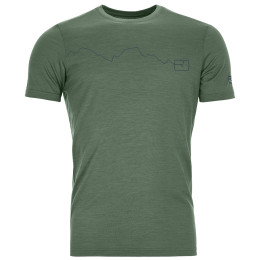 Herren-Funktionsshirt Ortovox 120 Tec Mountain T-Shirt M grün GreenForest