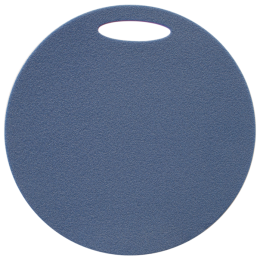 Sitz Yate runde Einzelschicht blau
