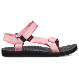 Damensandalen Teva W'S Original Universal Tie-Dye schwarz/rosa Sorbet Pink