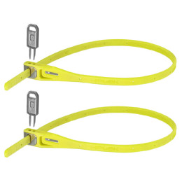 Fahrradschloss Hiplok Z Lok Twin Pack gelb Lime