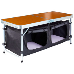 Camping-Küchentisch Zulu Sorgo schwarz black