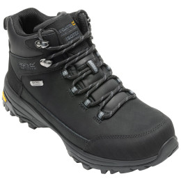 Damenschuhe Regatta Womens Burrell Leather Boot II schwarz Black
