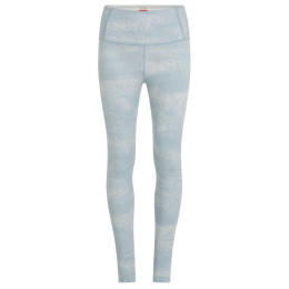 Damen-Funktionsunterhose Icebreaker Women M 260 Tech Vertx H R Leg Chillwav blau/weiß Snow/Zincblue/J