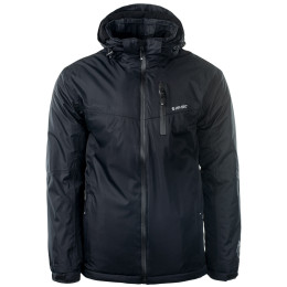 Herren-Winterjacke Hi-Tec Brener schwarz Black/Black