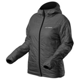 Damenjacke Trimm DOUBLE LADY schwarz dark grey/ black