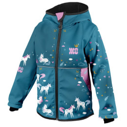 Kinderjacke WAMU Jednorožci blau