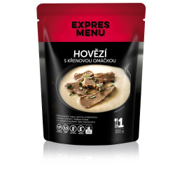 Fertigessen Expres menu Rindfleisch mit Meerrettichsauce