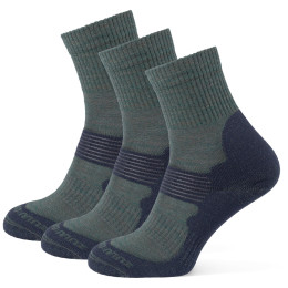 Socken Zulu Merino Women 3-pack grün