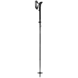 Trekkingstöcke Leki Sherpa FX Carbon Strong schwarz/grau black-naturalcarbon-light anthracite