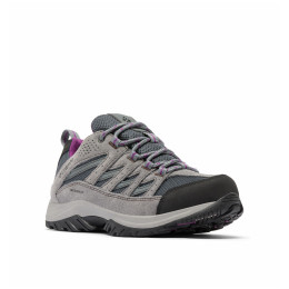 Damenschuhe Columbia Crestwood™ Waterproof grau/grün Graphite, Wild Iris