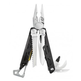Multitool - ausgestellt Leatherman Signal schwarz/silber black/silver