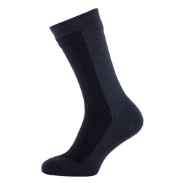 Wasserdichte Socken SealSkinz Hiking Mid Mid schwarz Black/Anthracite