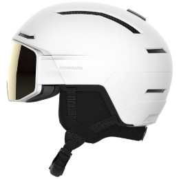 Skihelm Salomon Driver Pro Sigma weiß white