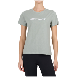 Damen-T-Shirt 4F Tshirt F3495 hellgrün Mint