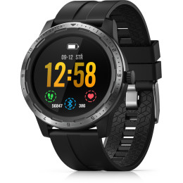 Armbanduhr Niceboy X-fit Coach GPS schwarz