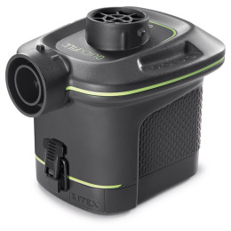 Elektrische Pumpe Intex Quick-Fill Battery Air schwarz Black