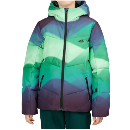 Kinder Winterjacke 4F Technical Jacket M1278 blau/grün Multicolour Allover