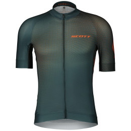 Herren Radtrikot Scott RC Pro SS grün/orange aruba green/braze orange