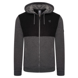 Herren-Sweatshirt Dare 2b Credulous FullZip grau/schwarz Charcoal/Blk
