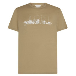 Herren T-Shirt Icebreaker Men Merino 150 Tech Lite SS Tee The Peaks