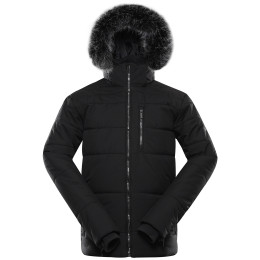 Herren-Winterjacke Alpine Pro Loder schwarz black