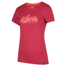 Damen-T-Shirt La Sportiva Retro T-Shirt W dunkelrot Velvet