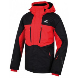 Herrenjacke Hannah Bleed schwarz/rot