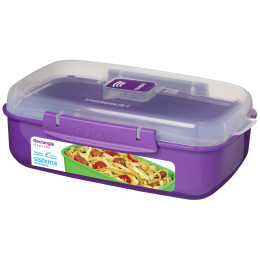 Essensbox Sistema Rectangle 1.25l lila
