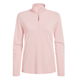 Damen-T-Shirt Craghoppers NosiLife SolarShield+ Half Zip Top beige Sherbert