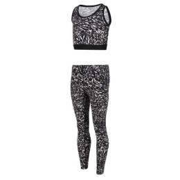 Kinder-Funktionsset Regatta Atkin Set schwarz/weiß Blk/WhtAniml