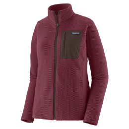 Damen Funktions-Sweatshirt Patagonia W's R1 Air Jkt lila Berry Fig