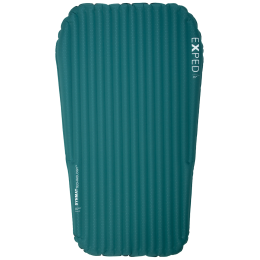 Aufblasbare Isomatte Exped Dura 5R Duo M grün cypress